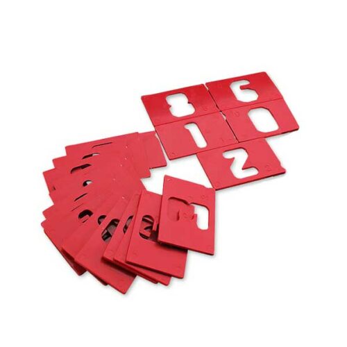 Number Template Set