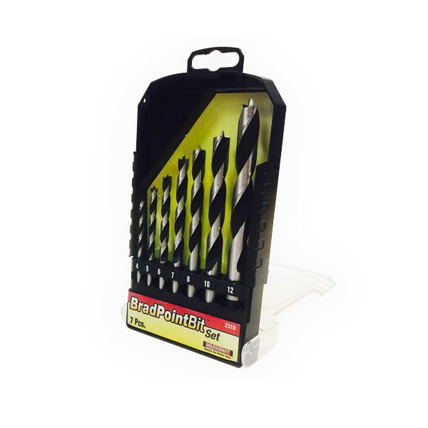 Metric Brad Point Bit Set
