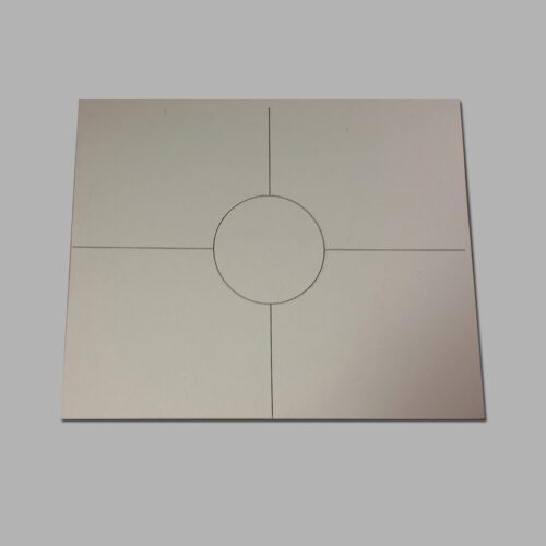 RDC1-10 Mounting Template (Cardboard)