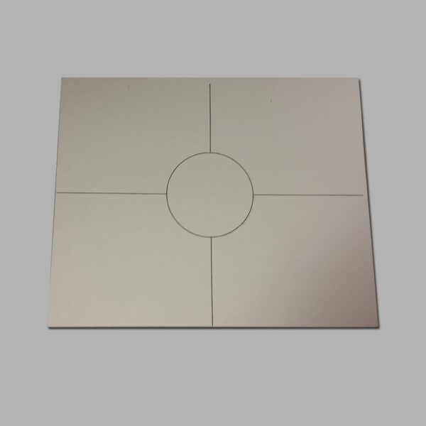 RDC1-10 Mounting Template (Cardboard)