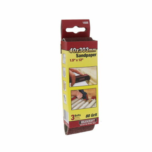 80-Grit Sanding Belts