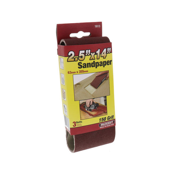 150-Grit Sanding Belts