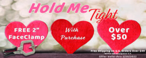 Hold Me Tight - Free 2" FaceClamp Promotion