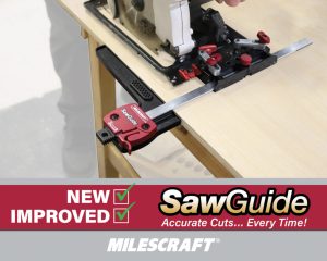 Milescraft New SawGuide - Accurate Cuts...Every Time!